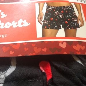 Shorts boxer Valentines mens new size Large waist 36-38” cotton